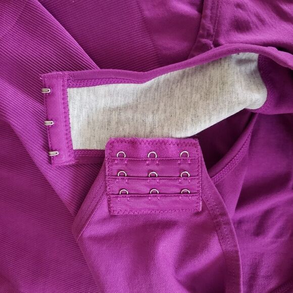 HeyShape Stretchy Snatched Slimming Shapewear Bodysuit Purple Women's Size XXL - Picture 8 of 12